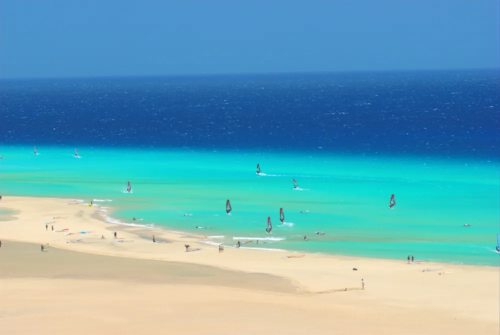 Fuerteventura die besten WindsurfSpots CHECK24 Sportreisen